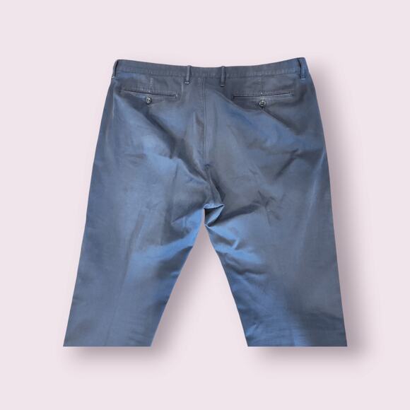 Theory Men's Navy Slim Trousers Casual Pants Cotton Chino Khaki Size 38‎ - Picture 8 of 8